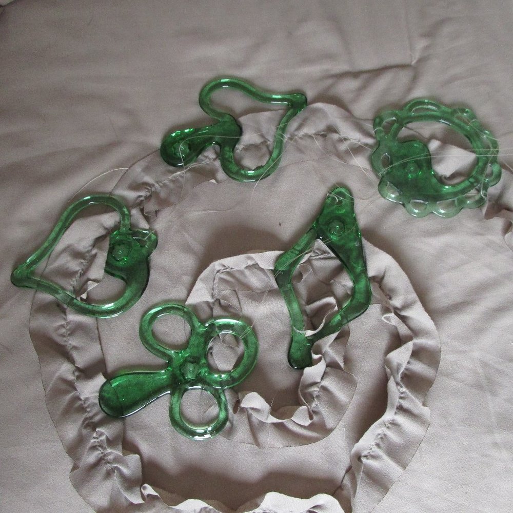 blown glass mobile windchime